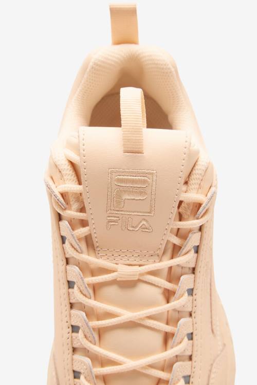 Coral / Coral / Coral Women's Fila Disruptor 2 Premium Sneakers | Fila035WY