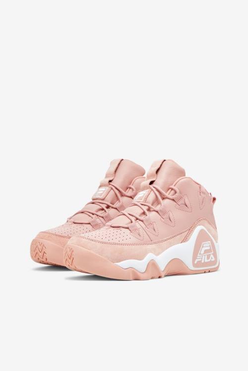 Coral / Coral / White Women's Fila Grant Hill 1 Sneakers | Fila257EF