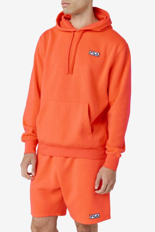 Coral Men's Fila Algot Hoodie | Fila531AL