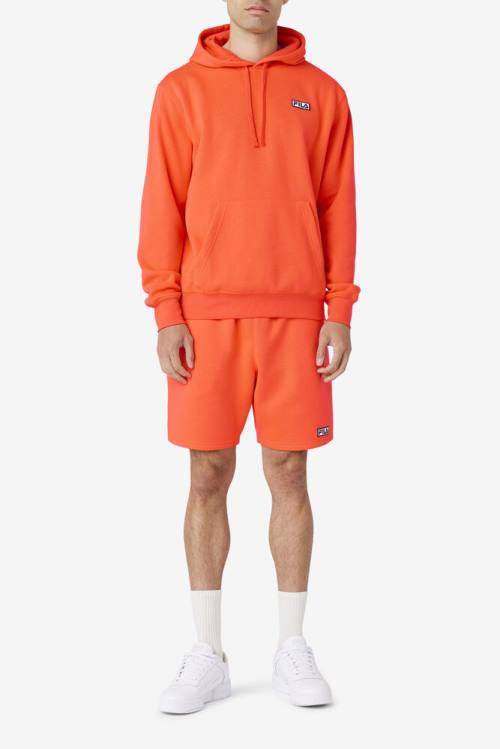 Coral Men's Fila Algot Hoodie | Fila531AL