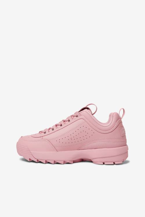 Coral Pink / Coral Pink / Coral Pink Women's Fila Disruptor 2 Premium Sneakers | Fila549JC