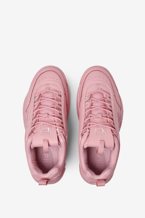 Coral Pink / Coral Pink / Coral Pink Women's Fila Disruptor 2 Premium Sneakers | Fila549JC