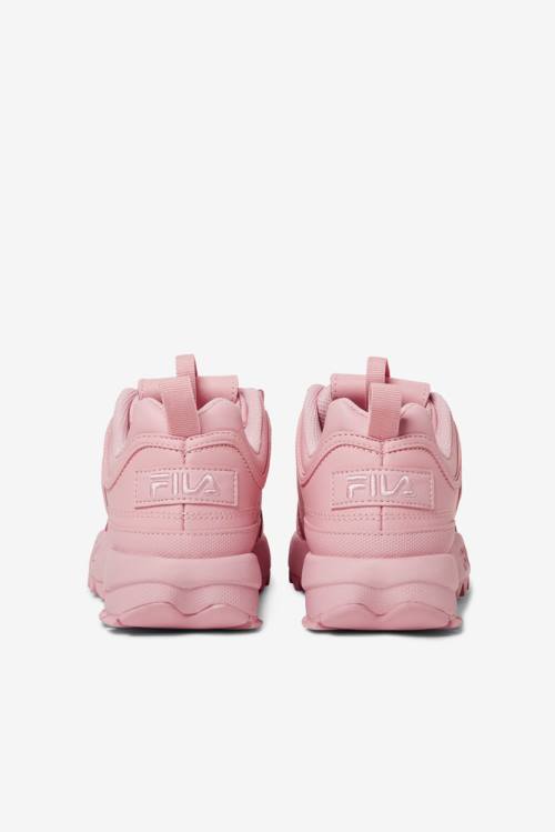 Coral Pink / Coral Pink / Coral Pink Women's Fila Disruptor 2 Premium Sneakers | Fila549JC