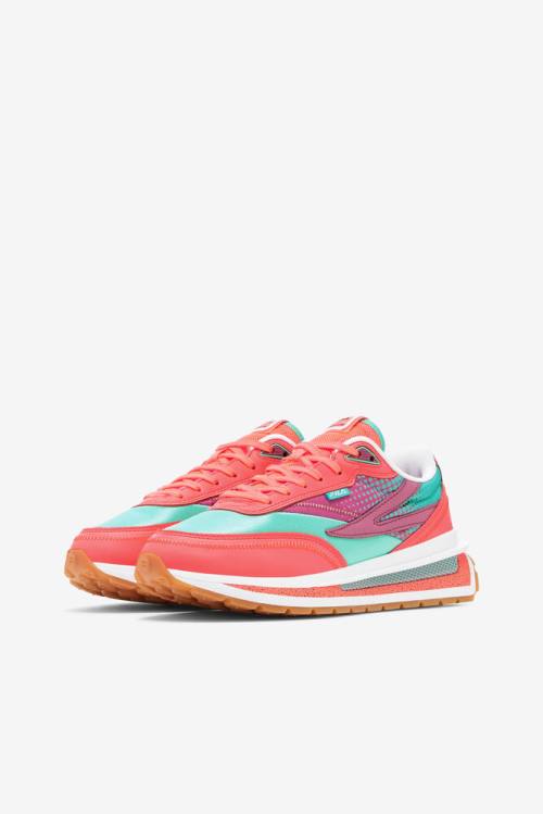 Coral Women's Fila Renno Sneakers | Fila105DN