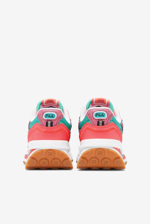 Coral Women's Fila Renno Sneakers | Fila105DN