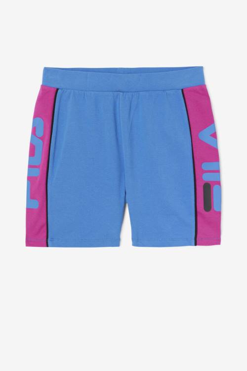 Deep Blue Women\'s Fila Davina Bike Shorts | Fila074PR