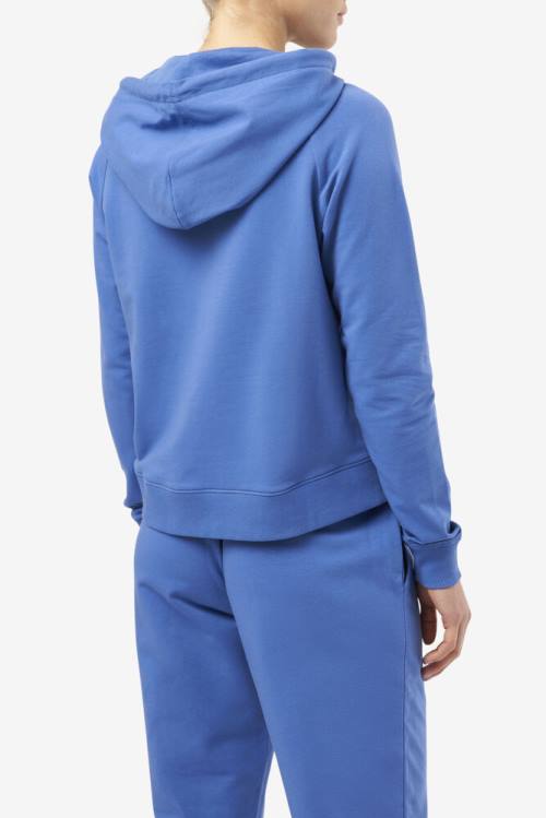 Deep Blue Women's Fila Valeria Hoodie | Fila429JW