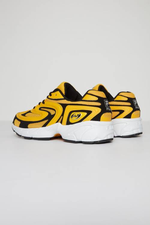 Gold / Black / White Men's Fila Creator Sneakers | Fila978HV