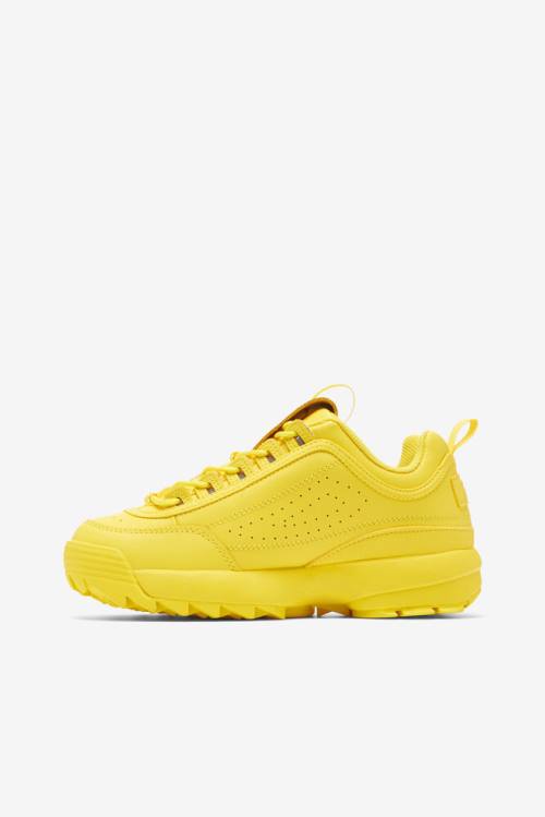 Gold Women's Fila Disruptor 2 Premium Sneakers | Fila250UI