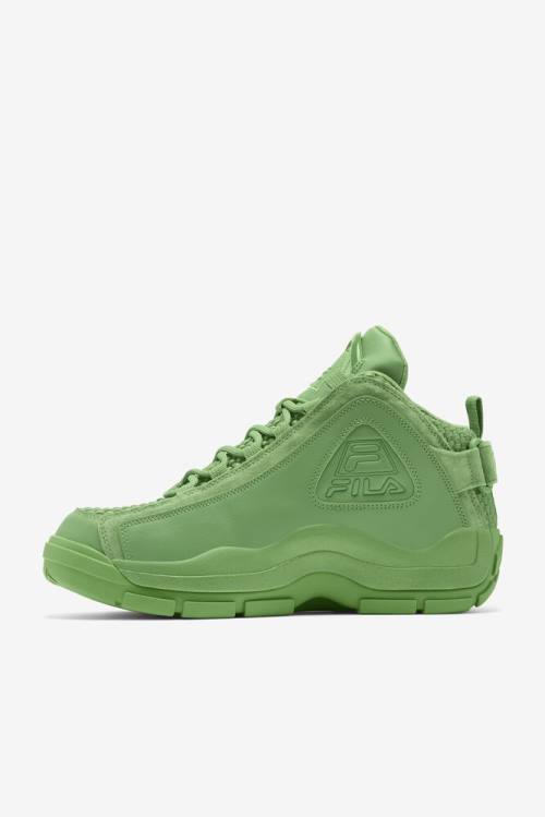 Green Men's Fila Grant Hill 2 Woven Sneakers | Fila483EH