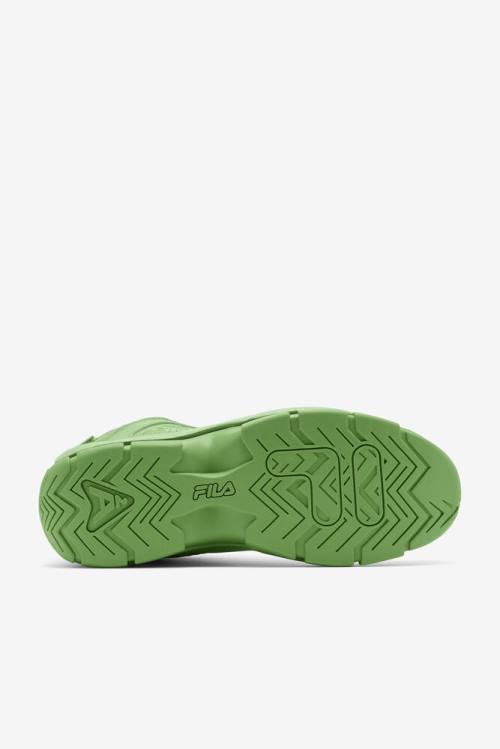 Green Women's Fila Grant Hill 2 Woven Sneakers | Fila679NC