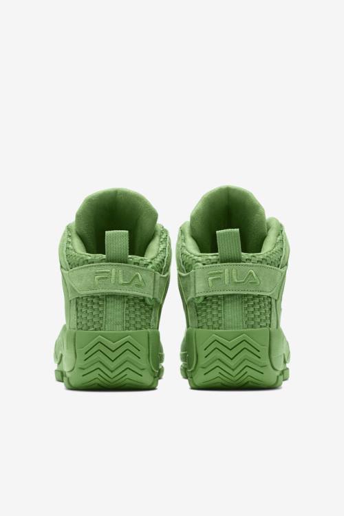 Green Women's Fila Grant Hill 2 Woven Sneakers | Fila679NC