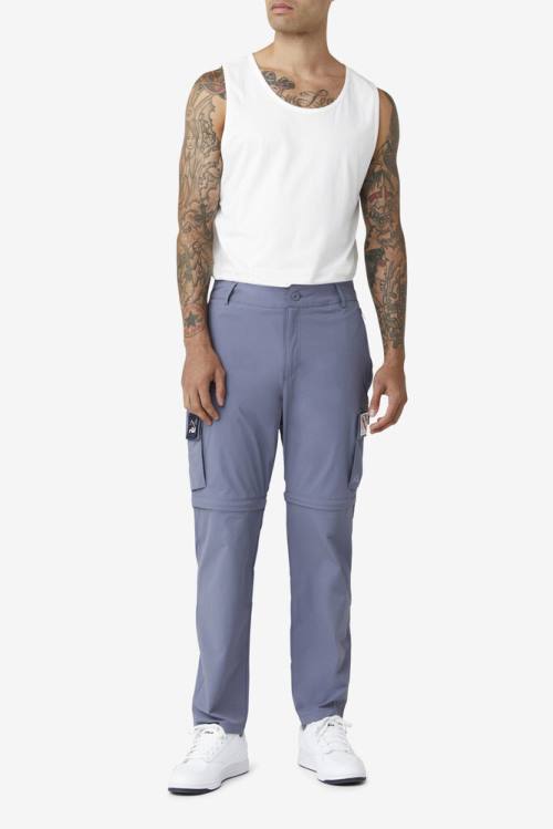 Grey Men's Fila 3-in-1 Pants | Fila410HJ