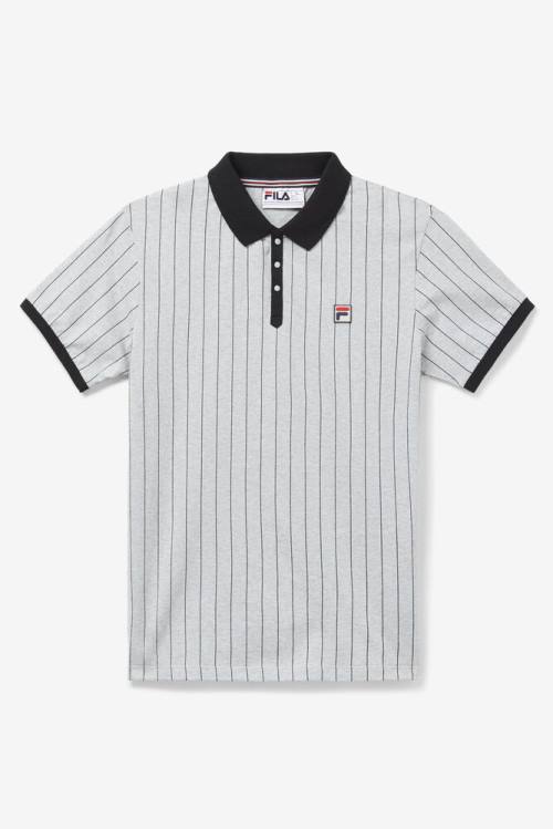 Grey Men\'s Fila Bb1 Polo | Fila069JP