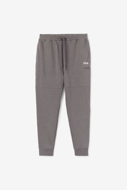 Grey Men\'s Fila Canadice Jogger Pants | Fila957KZ