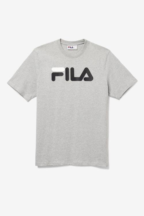 Grey Men\'s Fila Eagle Tee T Shirts | Fila918GH