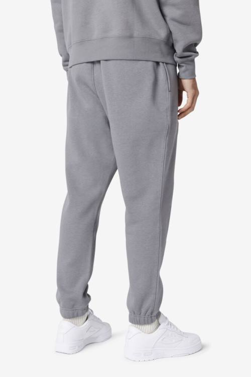 Grey Men's Fila Garin Jogger Pants | Fila451CU