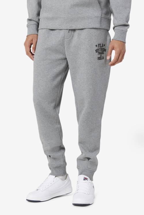 Grey Men's Fila Nugah Jogger Pants | Fila957JV