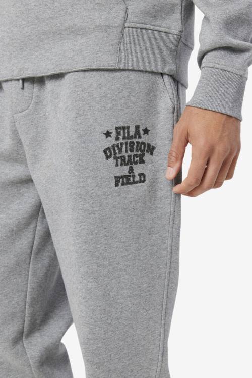 Grey Men's Fila Nugah Jogger Pants | Fila957JV