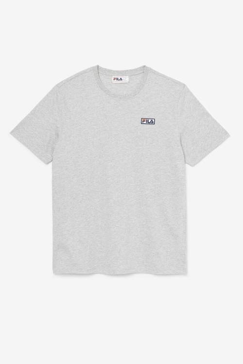 Grey Men\'s Fila Skylar Tee T Shirts | Fila065YM