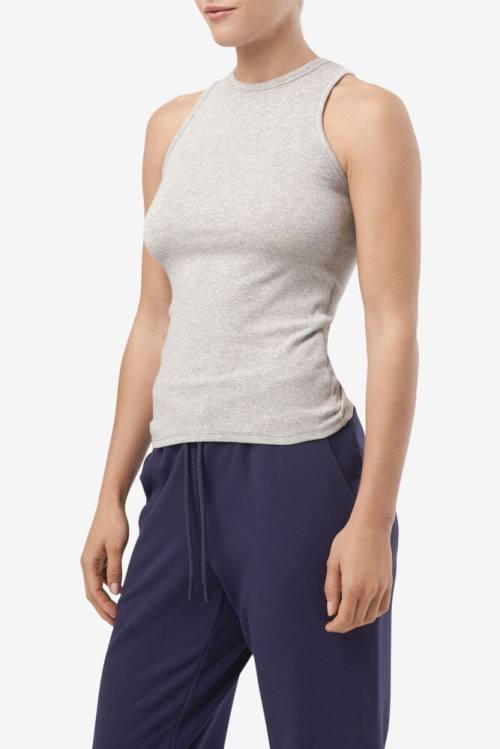 Grey Women's Fila Alexia Tank Sports Tops | Fila342KR