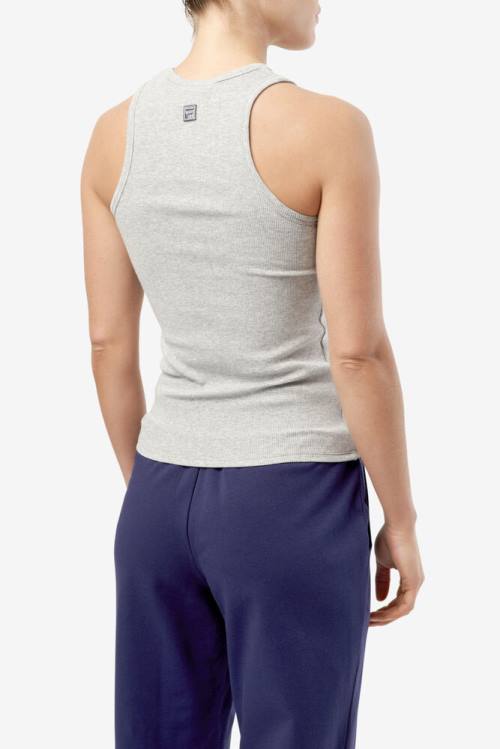 Grey Women's Fila Alexia Tank Sports Tops | Fila342KR