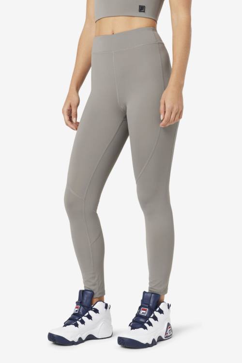 Grey Women's Fila Emerie Leggings | Fila354IE