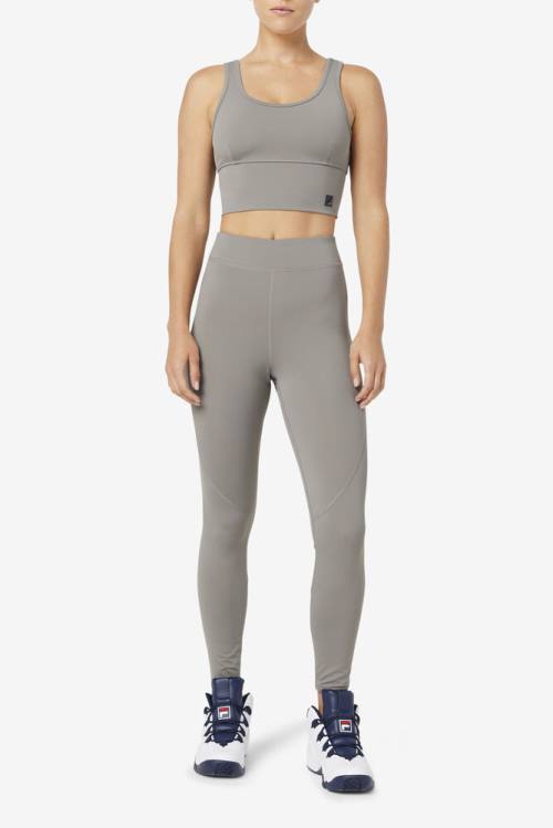 Grey Women's Fila Emerie Leggings | Fila354IE