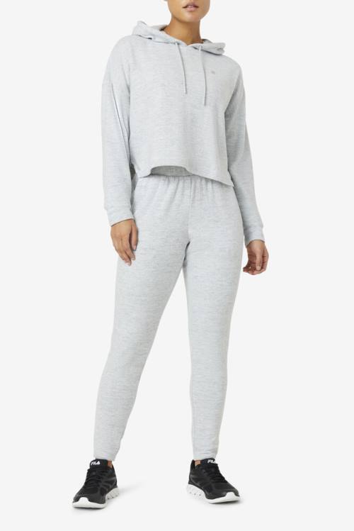 Grey Women's Fila Fi-lux Jogger Pants | Fila850ES