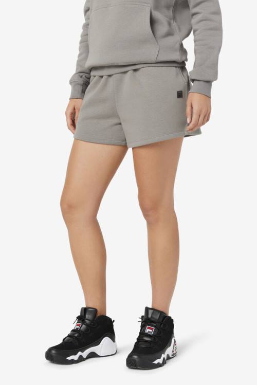 Grey Women's Fila Nalani Shorts | Fila138DR