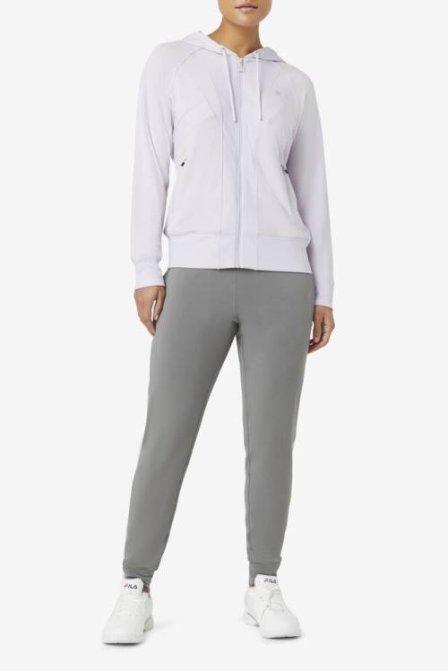 Lavender Blue Women's Fila Fi-lux Texture Jogger Pants | Fila548CG