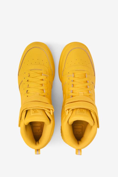 Lemon / Lemon / Lemon Women's Fila F-14 Sneakers | Fila973RN