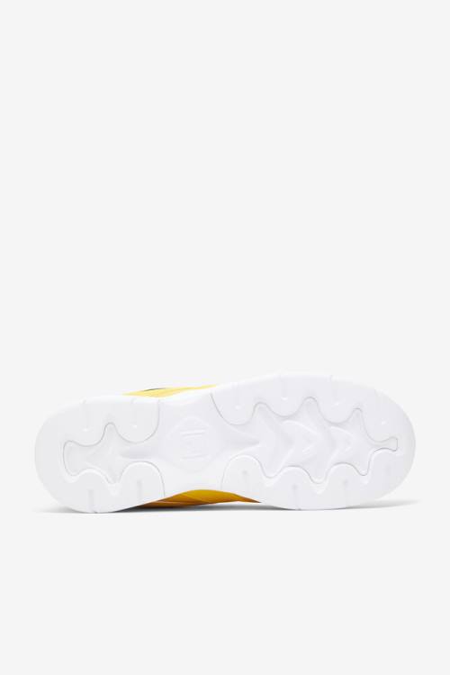 Lemon / White / Black Men's Fila Ray Repeat Sneakers | Fila147LR