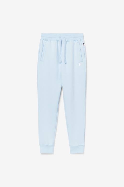 Light Blue Men\'s Fila Chardon Jogger Pants | Fila835YJ