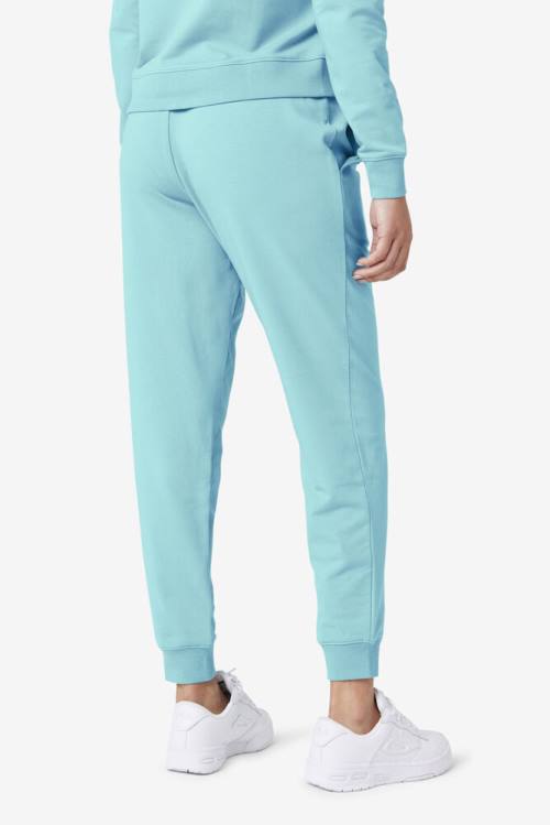 Light Blue / Navy Women's Fila Emersyn Jogger Pants | Fila280TL