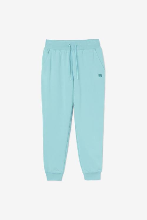 Light Blue / Navy Women\'s Fila Emersyn Jogger Pants | Fila280TL