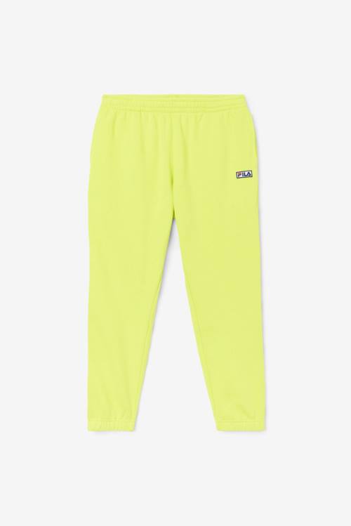 Light Green Men\'s Fila Garin Jogger Pants | Fila573WQ