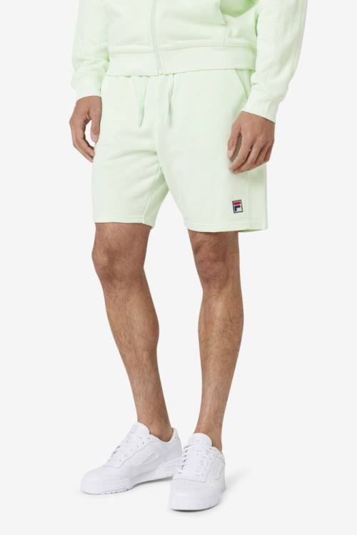 Light Green Men's Fila Petey Shorts | Fila741VG