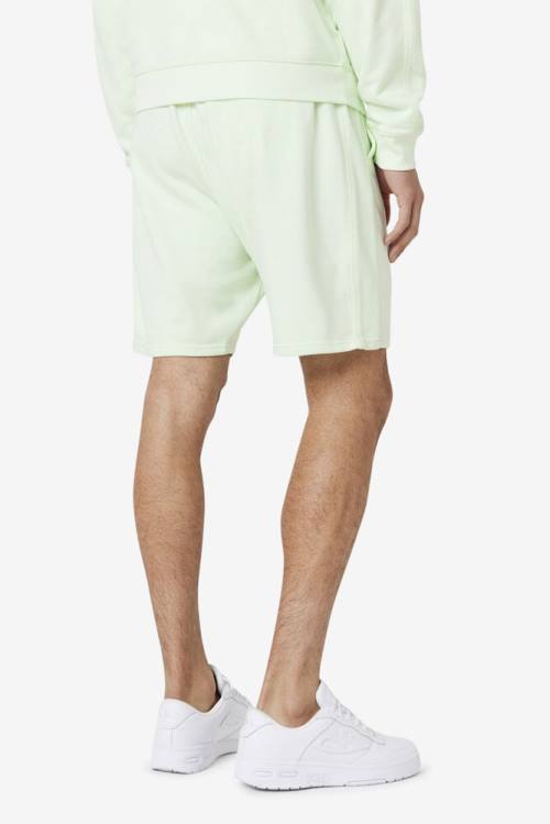 Light Green Men's Fila Petey Shorts | Fila741VG