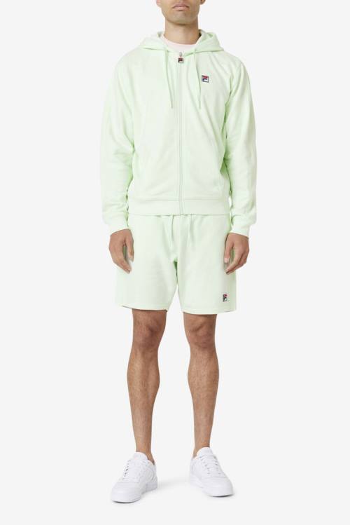 Light Green Men's Fila Petey Shorts | Fila741VG