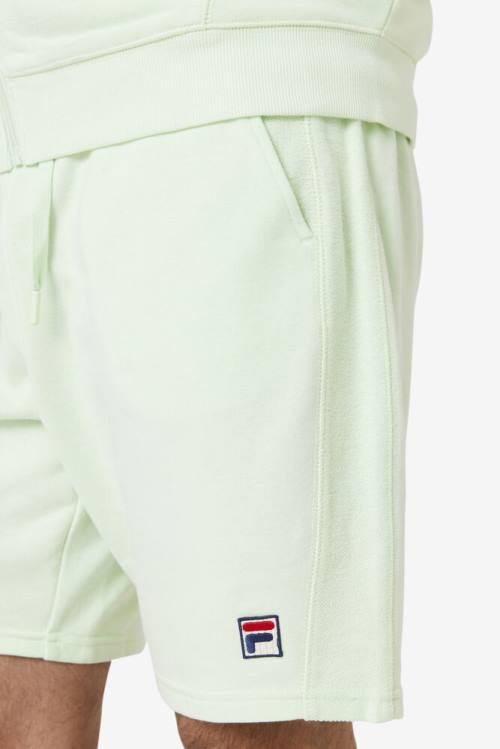 Light Green Men's Fila Petey Shorts | Fila741VG