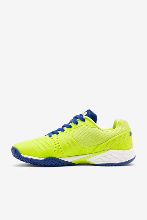 Light Green / White Men's Fila Axilus 2 Energized Tennis Shoes | Fila132KD