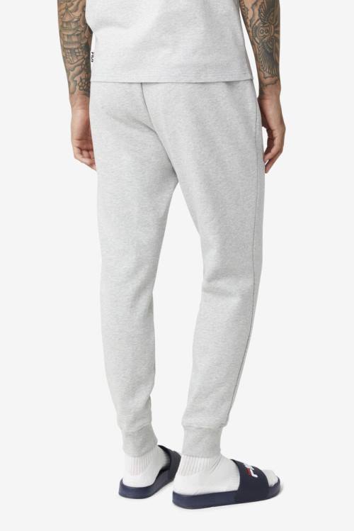 Light Grey Men's Fila Chardon Jogger Pants | Fila137OI