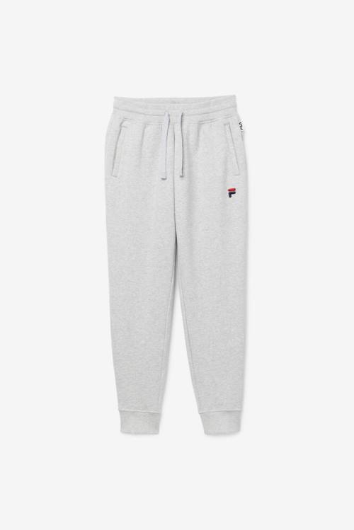 Light Grey Men\'s Fila Chardon Jogger Pants | Fila137OI