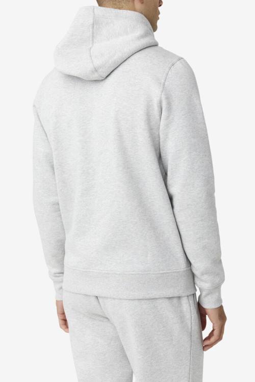 Light Grey Men's Fila Godfrey Hoodie | Fila172YQ