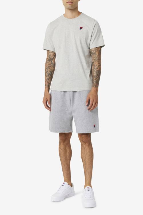 Light Grey Men's Fila Kasta Shorts | Fila651SD