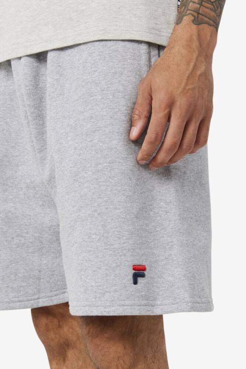 Light Grey Men's Fila Kasta Shorts | Fila651SD