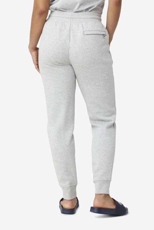 Light Grey Women's Fila Chardon Jogger Pants | Fila462GI