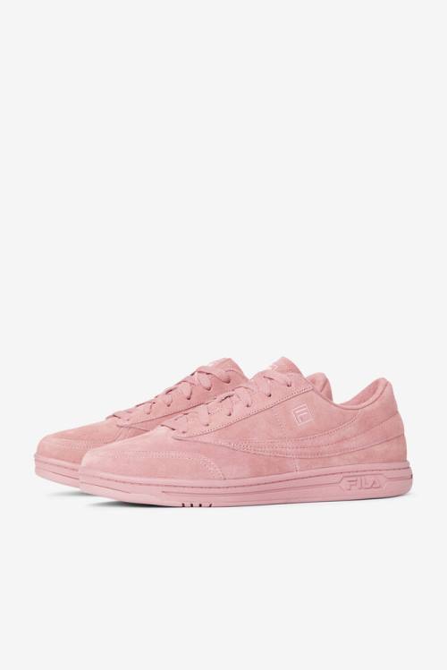 Light pink Men's Fila Tennis 88 Premium Tennis Shoes | Fila256IQ