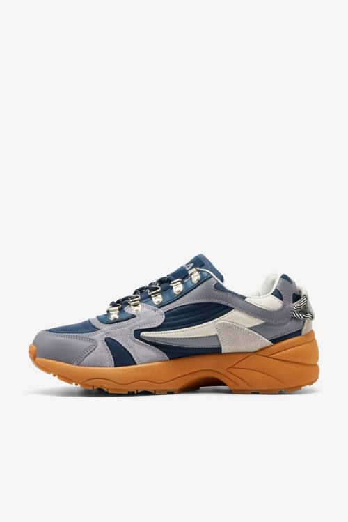 Metal Blue Men's Fila Trail-o-byte Sneakers | Fila109WC